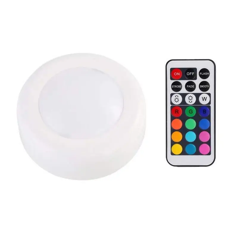 LED Color-Change Touch Light With Remote Control