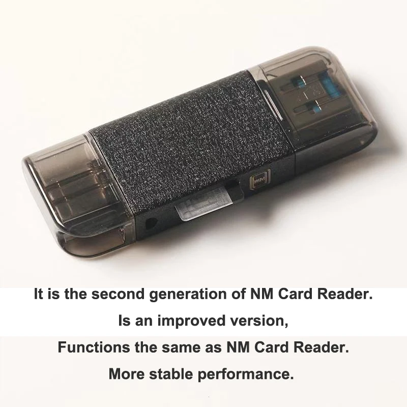 NM Card Reader 2 Для huawei Mate20/P30 Pro NM карта Nano карта памяти 128 ГБ 90 МБ/с./с nm-карта с USB3.1 Gen 1 type-C двойное использование TF/NM кардридер - Цвет: NM Card Reader 2