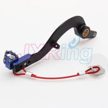 

Universal CNC Billet Flexable MX Rear Foot Brake Pedal For YZ250F 10-17 Motorcycle Dirt Bike Motocross Enduro Supermotard