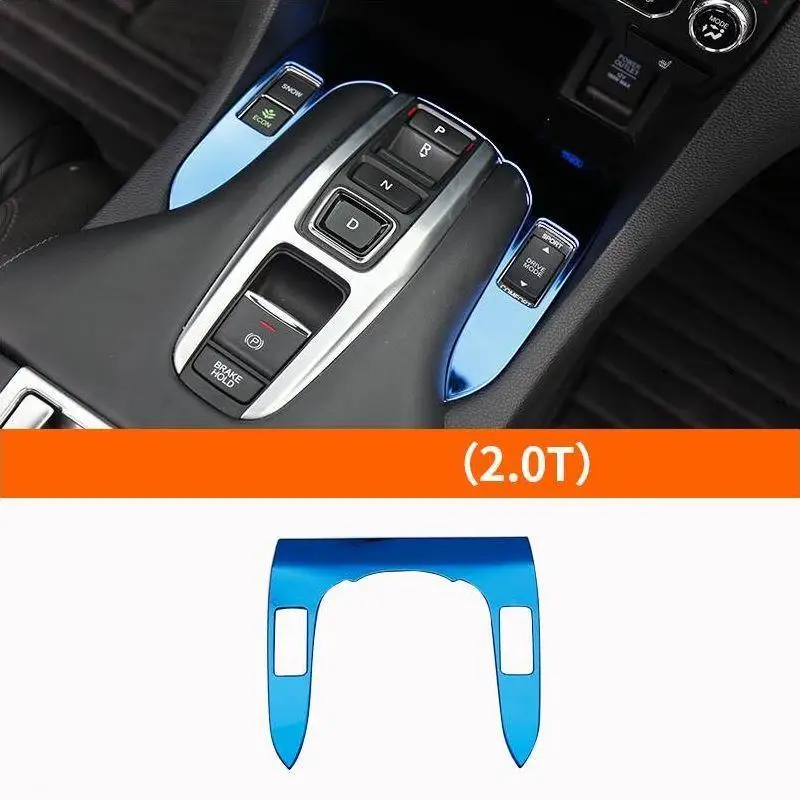 Автомобильная декоративная Автомобильная хромированная зубчатая панель, внутренняя отделка, яркие блестки, молдинги, защита 17 для Honda Avancier - Название цвета: Number 1