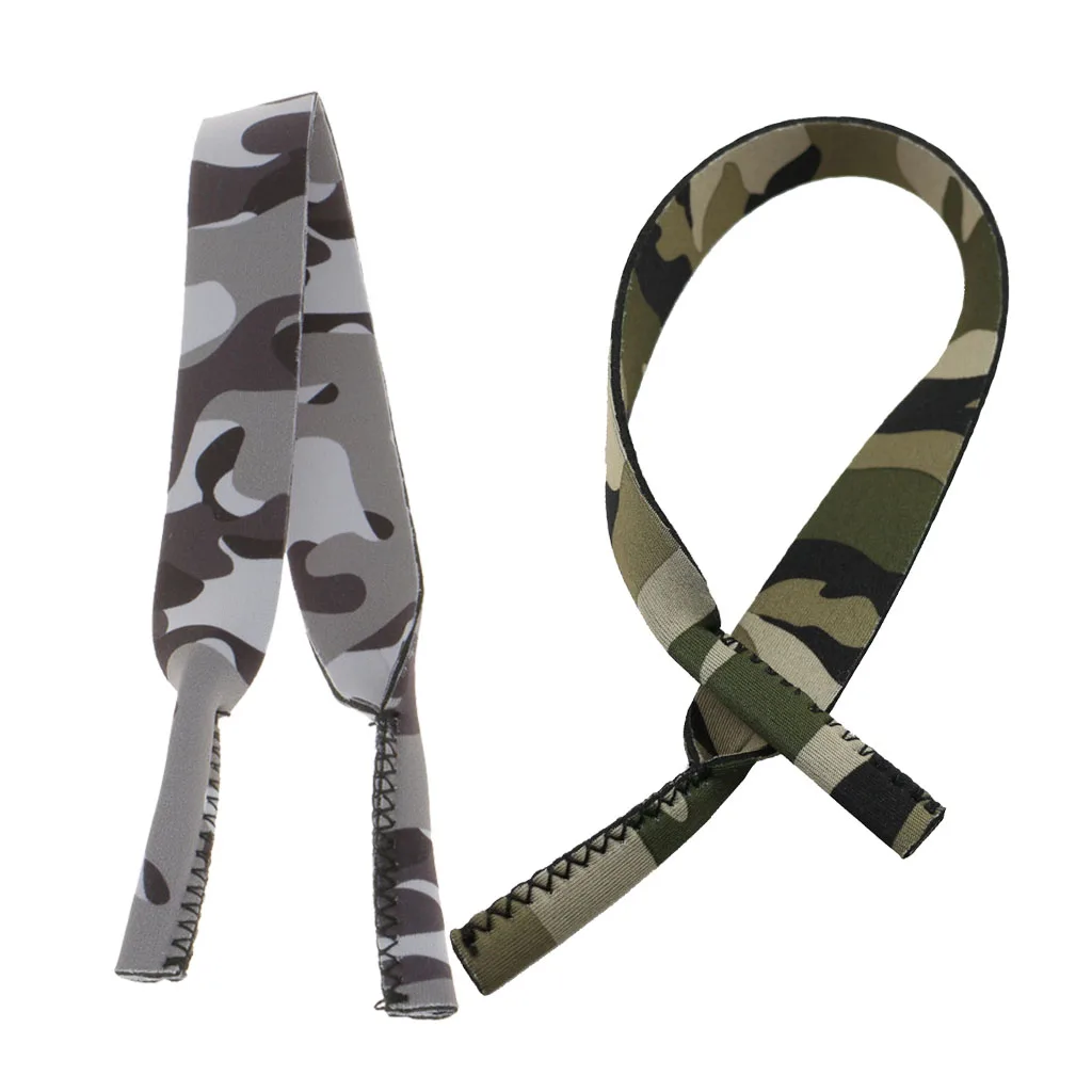 2pcs Neoprene Eyeglasses Neck Strap Lanyard Neck Cord Sunglasses Camouflage 2pcs Neoprene Eyeglasses Neck Strap Lanyard Neck Cord Sunglasses Camouflage