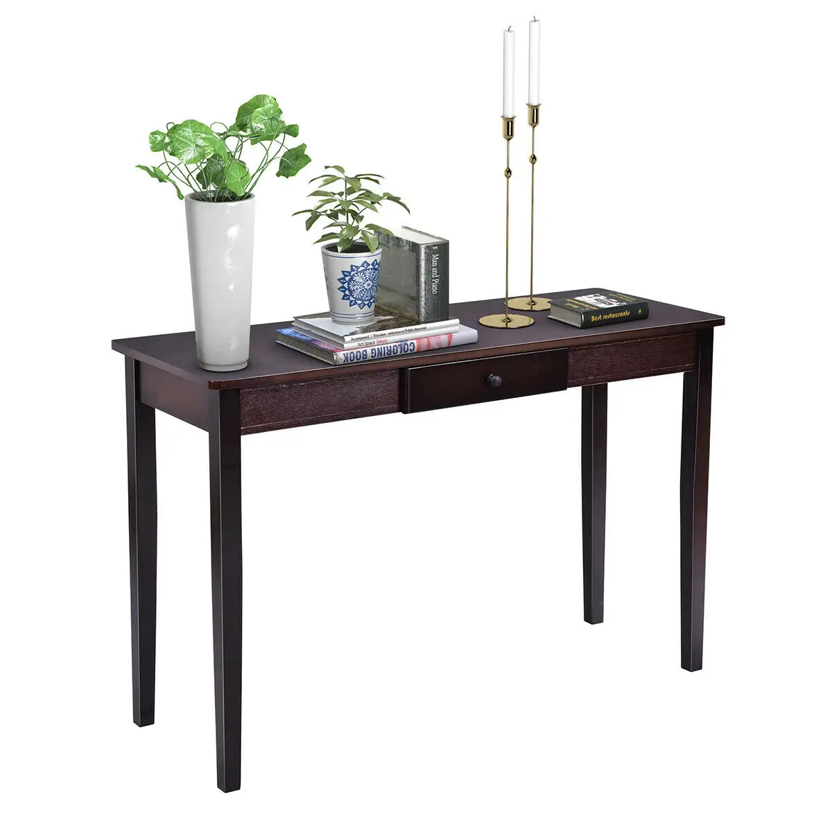 Giantex 47 Console Table Hall Table Side Desk Accent Table