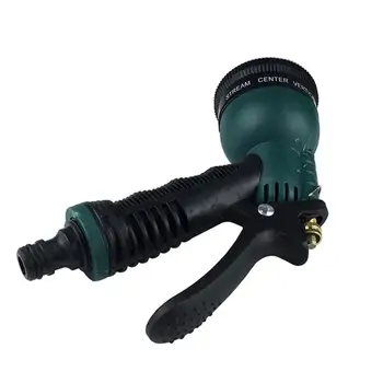 

Multifunction 7 Pattern Garden Watering Nozzle Household Outdoor Car Wash Water Gun Plastic Car Motorcycle Wash Tools
