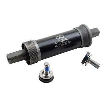 

Square 100x155mm Fat Tire Bicycle BB Sets Beach Snow Bike Axis BB Bicycle Bottom Bracket With 2pcs M8 Waterproof Screws