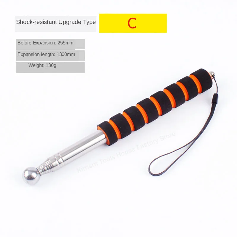 Telescopic Empty Drum Hammer, Tile Hollow Checker, Sound Detection Hammer Test Tool For House Decoration For House Decoration Inspection (1.6M - View #3