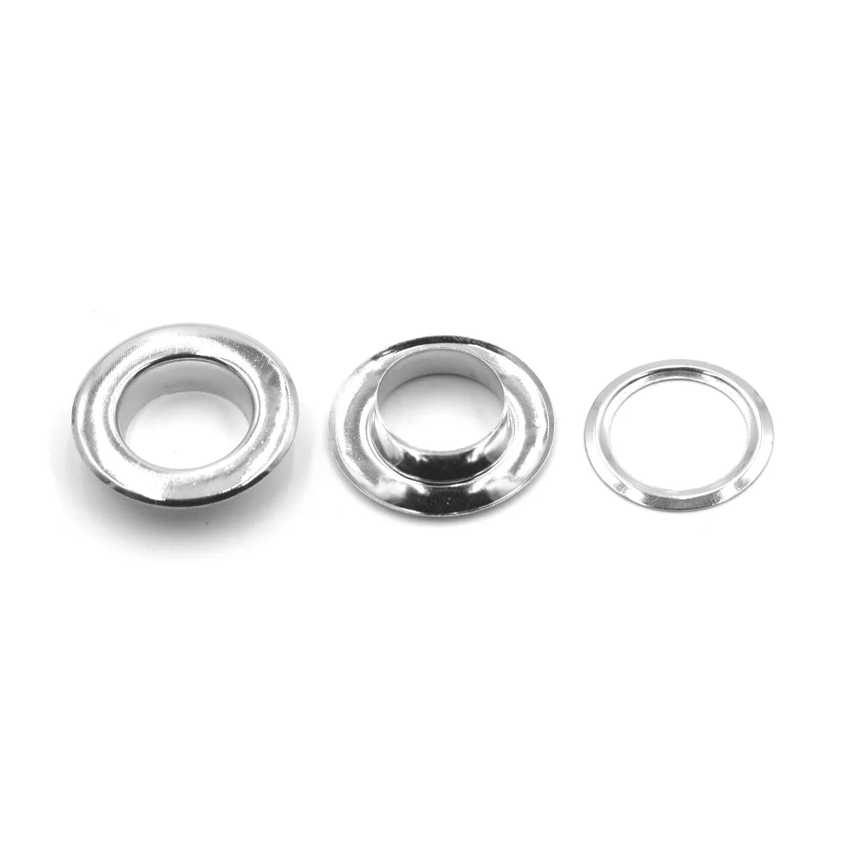 Brass Flat Face Grommet Eyelet With Washer Leather Craft Shoes Belt Cap 4mm 5mm 6mm 8mm 10mm 12mm