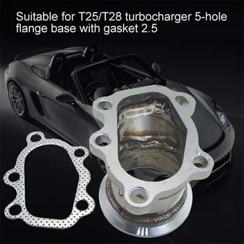 

2.5" 63mm V-band Clamp Flange Turbo Down Pipe Adapter for T25 T28 GT25 GT28 Refitting The Auto Parts Turbocharger