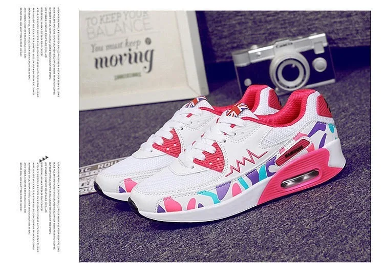 Tenis feminino; Лидер продаж года; женская обувь для тенниса; дышащие модные кроссовки с воздушной подушкой для улицы; женская белая спортивная обувь на шнуровке
