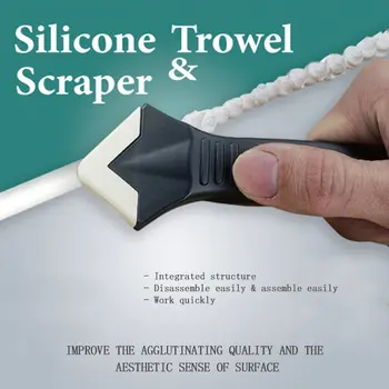 

angle scraper glass glue scraper beautiful seam tool glass glue shovel metal three-in-one glue scraper shovel