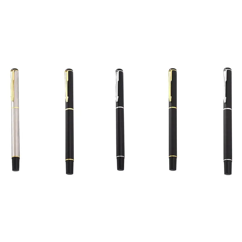 

Business Office Metal Gel Pen Water Pen Metal Ball Pen High-End Advertising Pearl Pen Custom Printing Logo