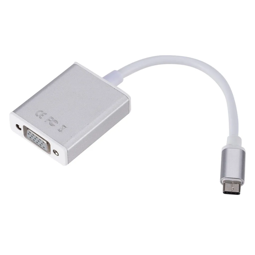 Usb type C Usb 3,1 C мужской разъем для Vga и Usb женский цифровой Av многопортовый адаптер для нового MacBook, Surface Pro