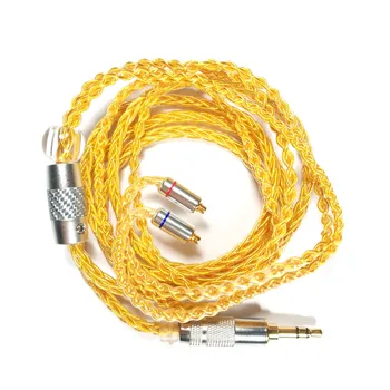 

Hisenior 8Core Silver Plated 7N OCC Detachable Cable Handcraft Made Free Shipping