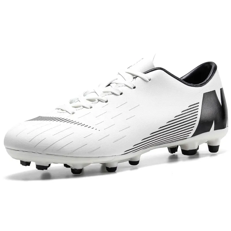 MWY/футбольные бутсы для мужчин и мальчиков; футбольные бутсы для улицы; спортивные кроссовки; профессиональная обувь для футбола; Botas De Futbol - Цвет: White
