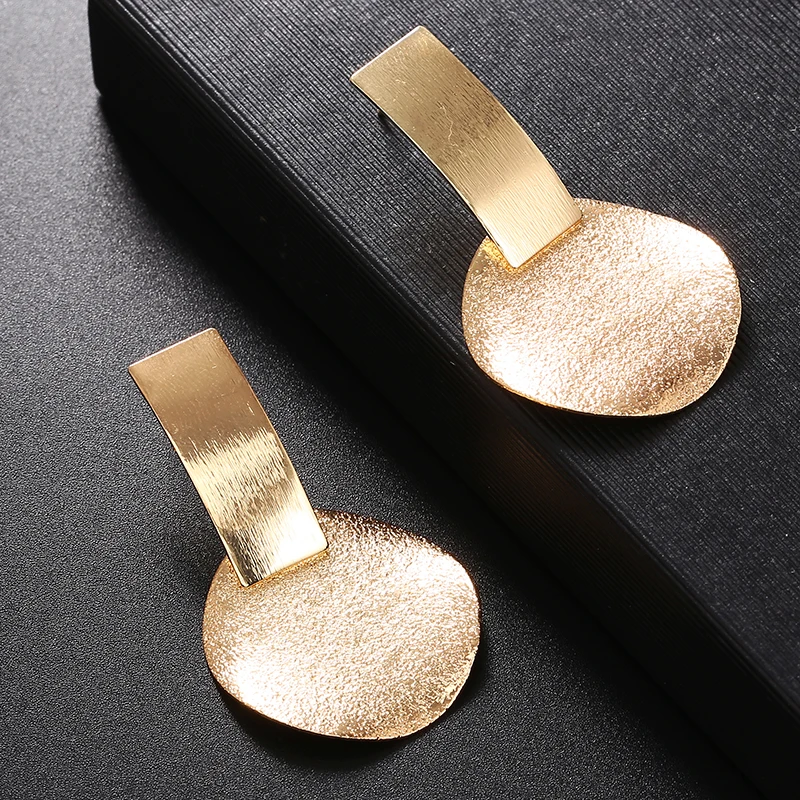 New Fashion No hole Earrings For Women Golden Color Round Ball Geometric clip Earrings For Party Wedding Ear Clips Jewelry ear clip earrings clip earrings ear clip