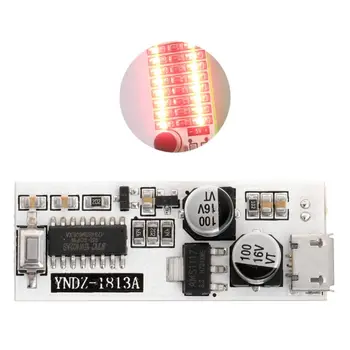 

2020 New USB Mini Music Spectrum Light 2x13 LED Board Voice Control Sensitivity Adjust