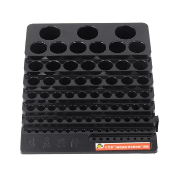 

Multifunction 70x220x200mm Plastic Milling Cutter Storage Box Tap Reamer Turning Tool Holder Drill Bits Storage CNC Lathe Tool