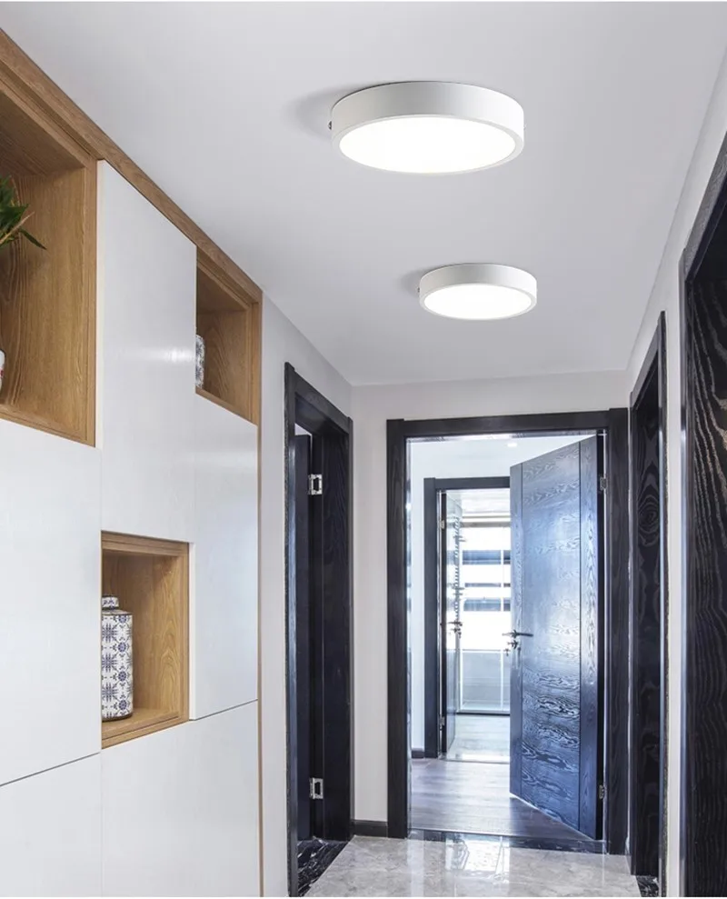 1pc  Surface Mounted LED Panel Light bulb Round Square 5W/8W/16W/22W/30W LED Ceiling lamp Lights LED Downlight AC110v-220V