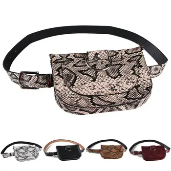 

New Style Womens Travel Waist Fanny Pack Holiday Money Cell Phone Belt Wallet Mini Bum Bag Pouch Fashion Serpentine Packs
