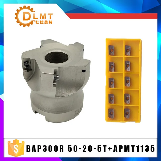 BAP400R BAP300R EMR5R EMRW6R KM12 RAP300R 40 50 22 4 T, 5 T, 6 T, APMT1135 1604 SEKT1204 фрезерный держатель для фреза машина - Длина режущей кромки: BAP300R-50-22-5T