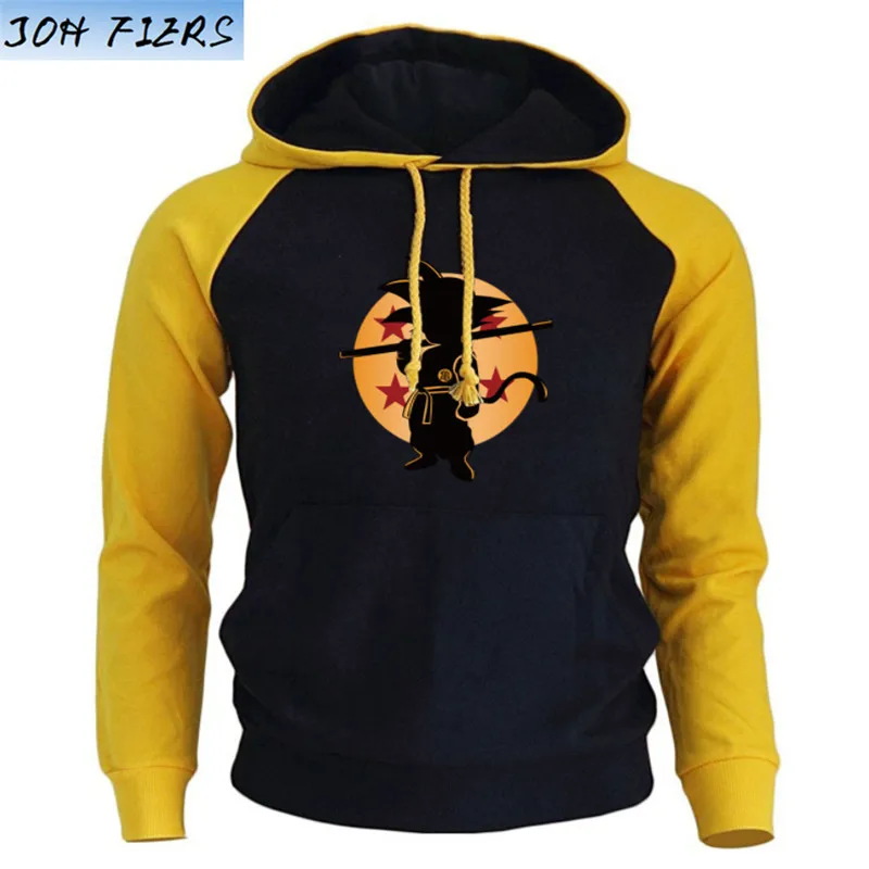 

Dragon Ball Z Anime Hoodies Male 2019 Fashion Brand Clothing Super Saiyan Sweatshirts Harajuku Men's Sportswear Hoody Sweatshirt