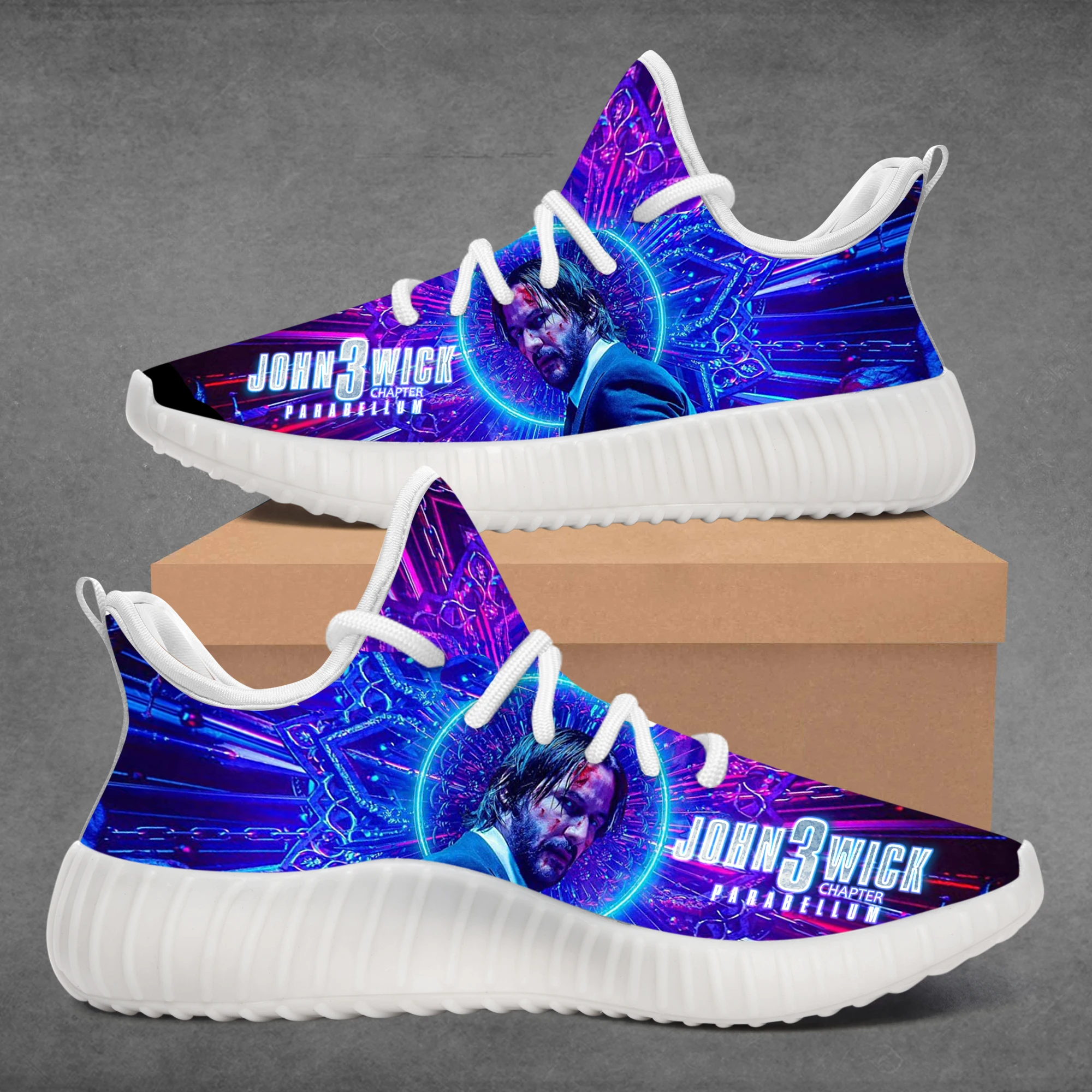 

New Custom John Wick Sneaker Running Shoes