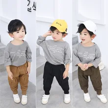 Детская одежда, штаны для мальчиков г. Весенняя одежда стиль, западный стиль, маленькие детские повседневные штаны в Корейском стиле модная детская одежда