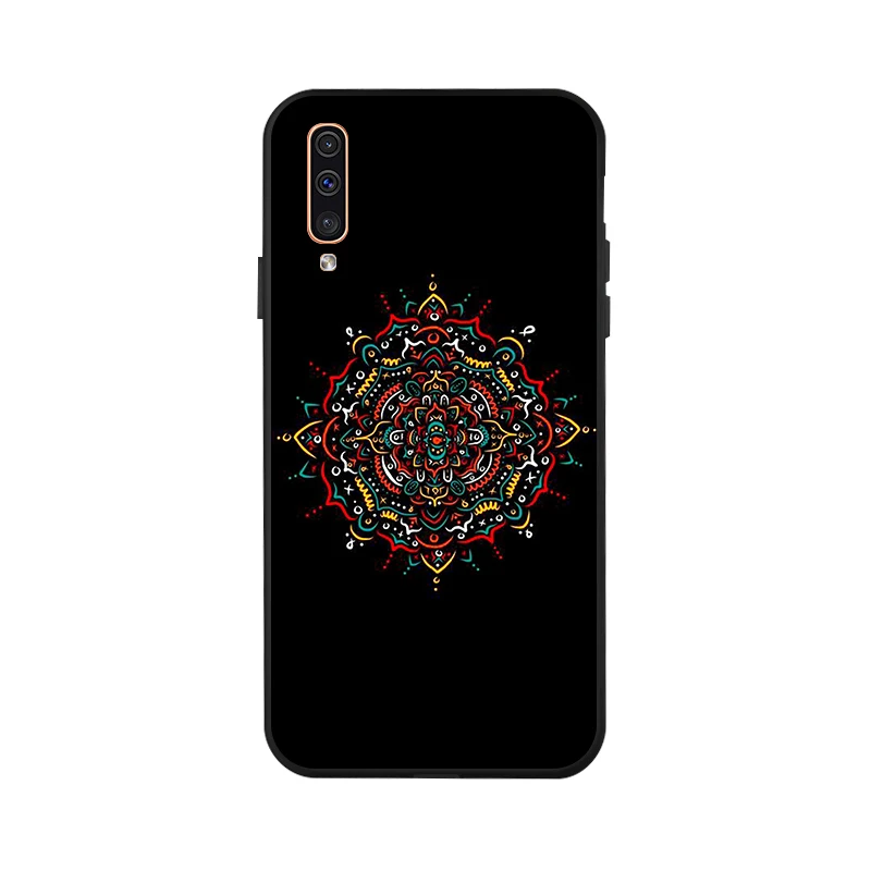 3D DIY Painted Case For Samsung A50 Case Silicon Black Case For Samsung Galaxy A40 A70 A60 A30 A10 A20 A20e A2 Core Cover Fundas - Цвет: X078