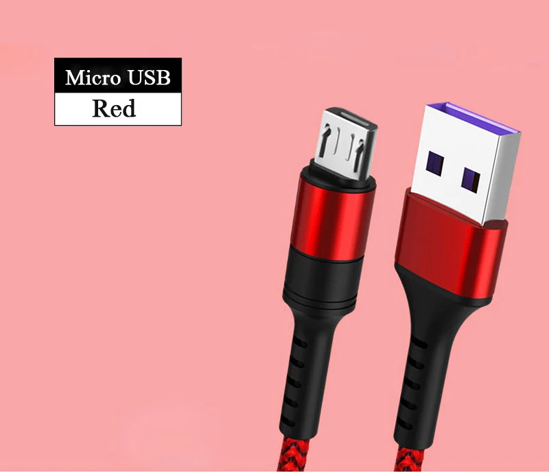 Micro USB кабель зарядное устройство для samsung Galaxy S7 S6 Быстрая зарядка мобильный провод для зарядного устройства для huawei 1m Tablet usb-шнур