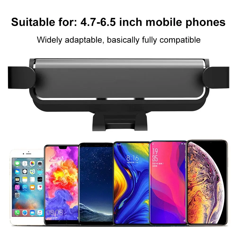 Автомобильный держатель для телефона, совместимый с IPhone, samsung, Android, смартфоны для автомобиля, маленький, противоскользящий держатель для телефона