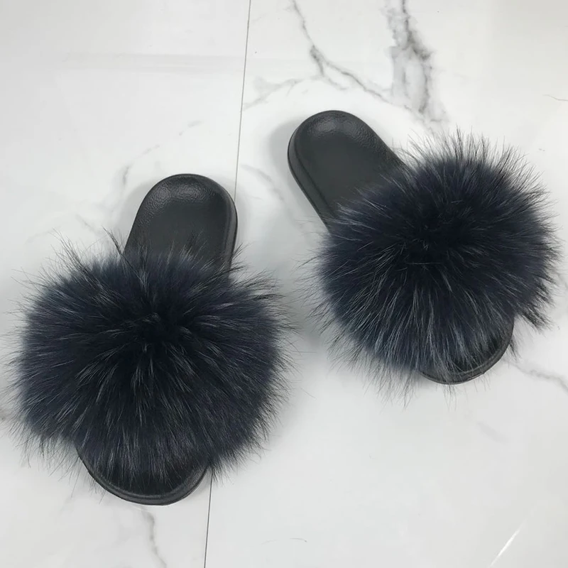 luxury fluffy sliders