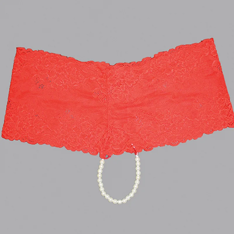 HKMN сексуальные трусики для женщин Babydoll кружевное нижнее белье с жемчугом Экзотическая одежда эротические интимные игрушки для женщин сексуальное нижнее белье трусы