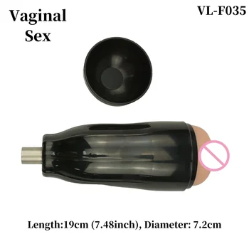 ROUGH BEAST A2 Sex machine Attachment Male Masturbation Cup dildo Vibrating Dildo for Sex Machine Love Machine Sex Toys 3