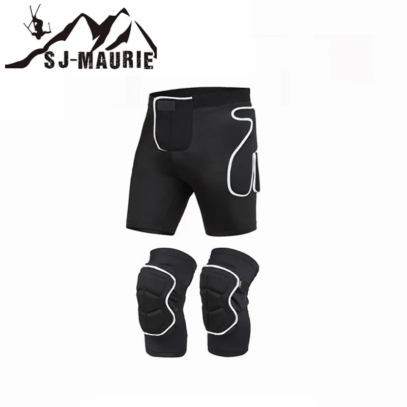 

SJ-Maurie Knee Pads Snowboard Cycling Skiing Hiking Basketball Volleyball Knee Hip Pads Protector Support Lycra Breathable Brace