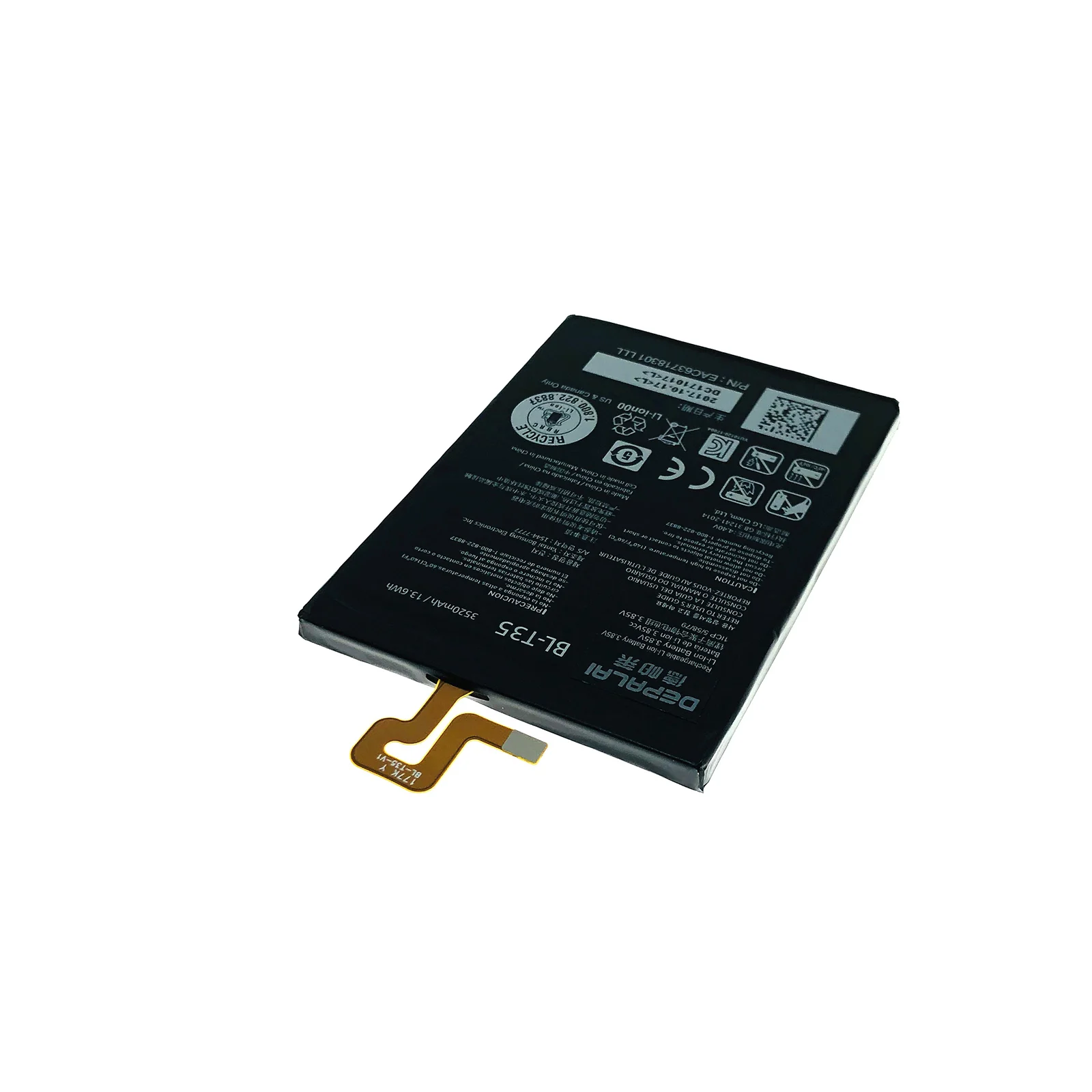 Хорошее качество телефона батарея для LG Google2 Pixel 2 XL BL-T35 BLT35 3520mAh