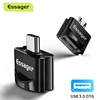 Essager OTG USB To Type C Adapter Micro USB Type-C Male To USB Female Converter For Macbook Samsung Xiaomi USB-C OTG Connector ► Photo 1/6