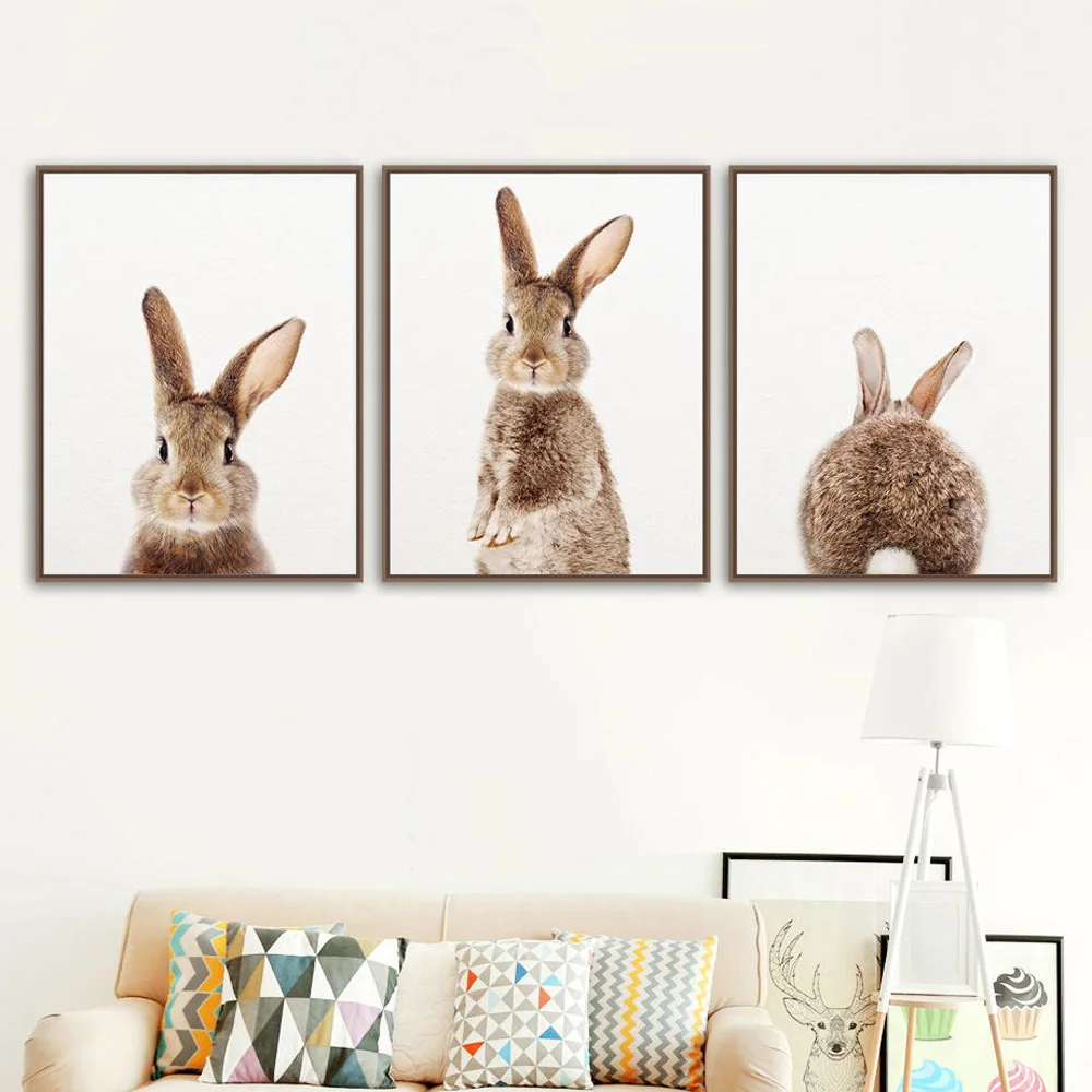 Wall-Art-Canvas-Painting-Kawaii-Rabbit-Animal-Nordic-Posters-And-Prints-Bunny-Nursery-Wall-Pictures-For (6)