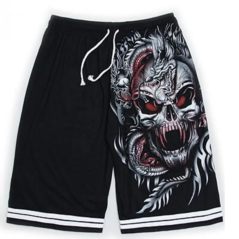2020 New Men's Luminous Shorts Summer Skull Wolf Dragon Cotton Personalized Club Party Shorts Sparkly Vintage Glitter Shorts 2020 New Men's Luminous Shorts Summer Skull Wolf Dragon Cotton Personalized Club Party Shorts Sparkly Vintage Glitter Shorts