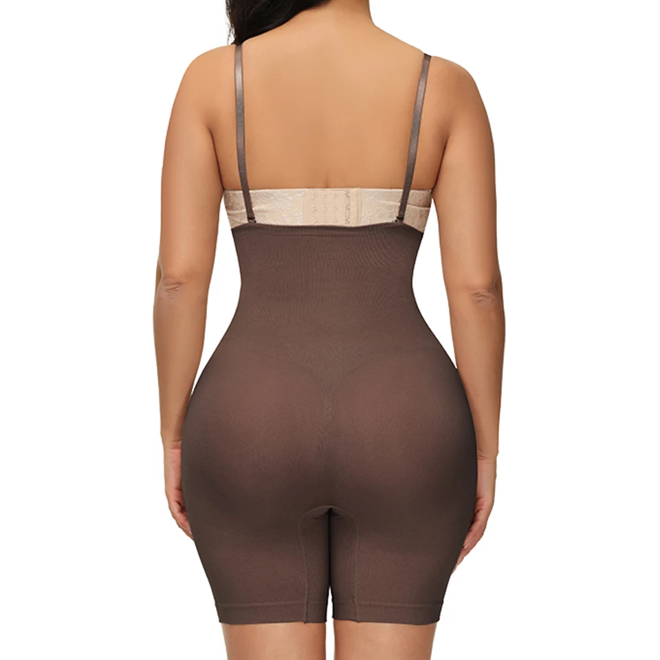 low back shapewear Women Shapewear Bodysuits Firm Tummy Control Full Body Shaper Slimming Bodysuit Corrective Underwear Waist Trainer Thigh Slimmer tummy control shapewear