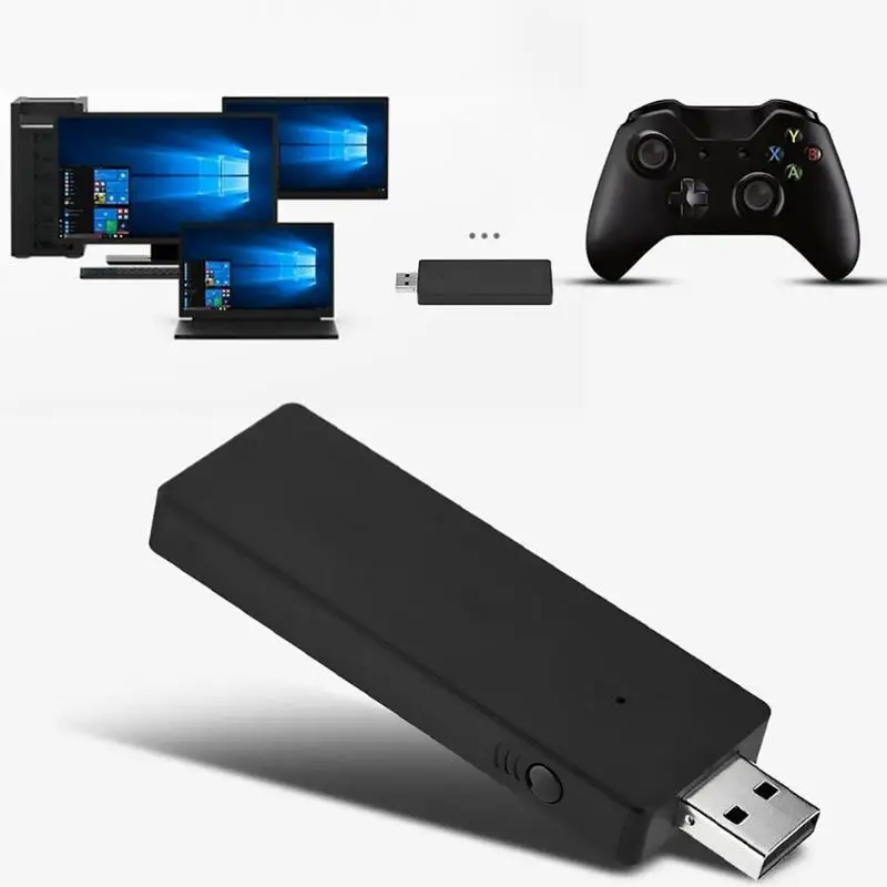 ПК 2,4G Беспроводной адаптер USB приемник для microsoft xbox один переходник адаптер контроллер для Windows 7/8/10 ноутбуки
