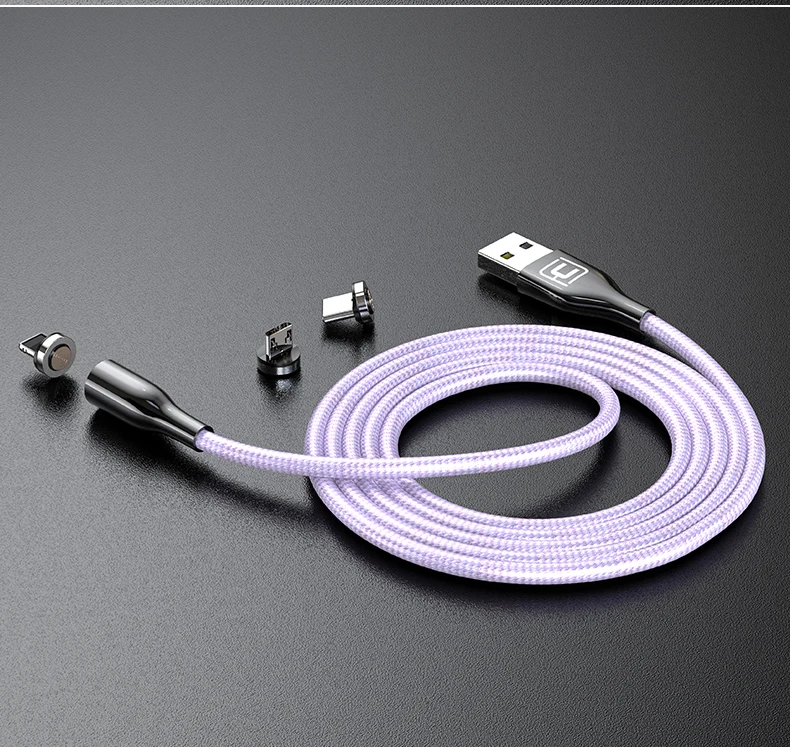 Магнитный usb-кабель Cafele QC3.0 для iPhone, кабель Micro USB type-C, зарядное устройство для iPhone, samsung, Xiaomi, huawei, шнур для зарядки телефона