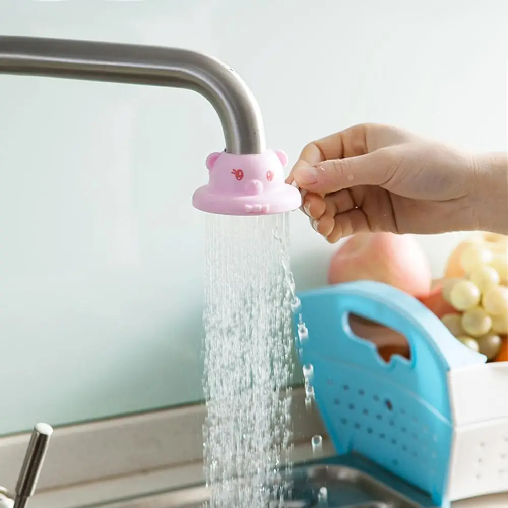 Милый распылитель для воды аксессуары кухни гибкий кран раковины Регулируемый