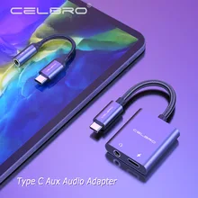 Адаптер для наушников Usb Type-C на 3,5 мм, Usb C 3,5 Aux для Samsung Note 20 S20 Ultra Oneplus Nord