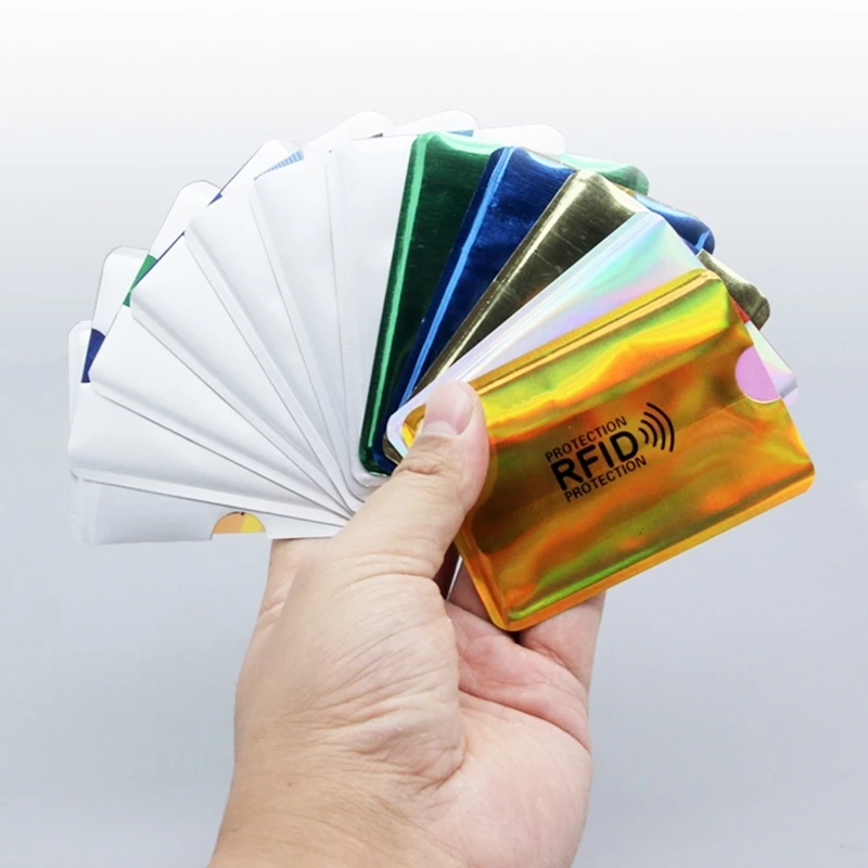 

Anti Rfid Card Holder Wallet Blocking Reader Lock Bank Card Holder Id Bank Card Case Aluminium Protection