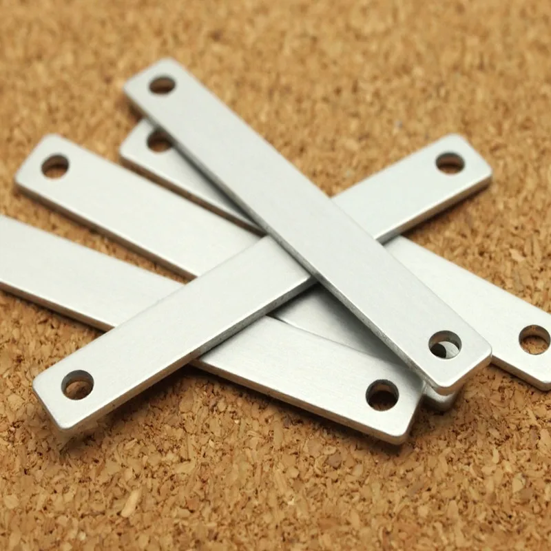 

10pcs... Aluminum .Stamping ..Connector (54x7 mm) ---(B0099)
