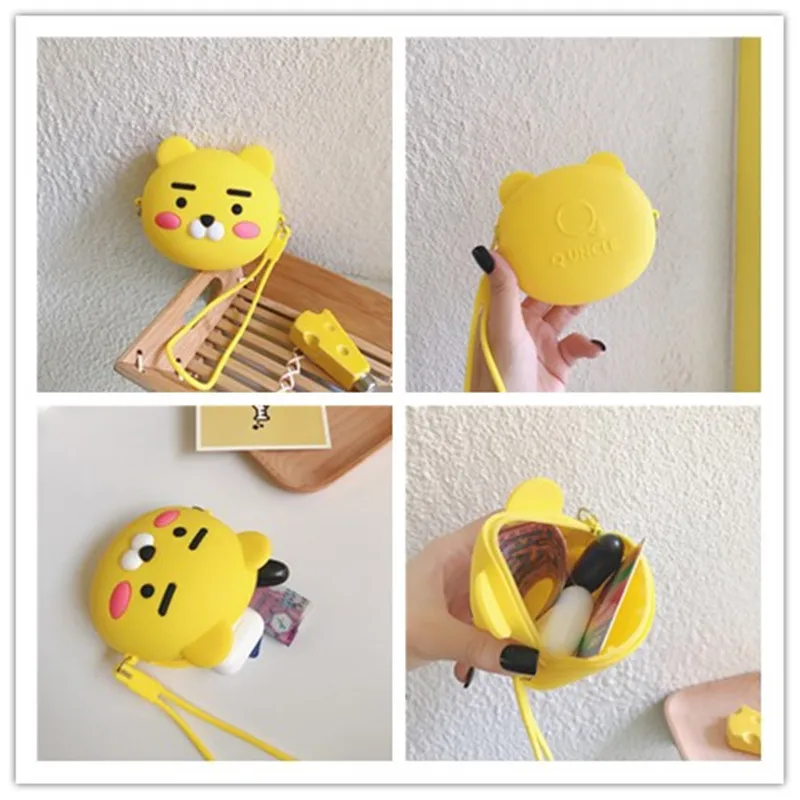 

Cute Soft Zipper Mini Earbuds Earphone Bag Silicone Headphone Cover Earphone Case Protective Usb Cable Organizer Headset Bag