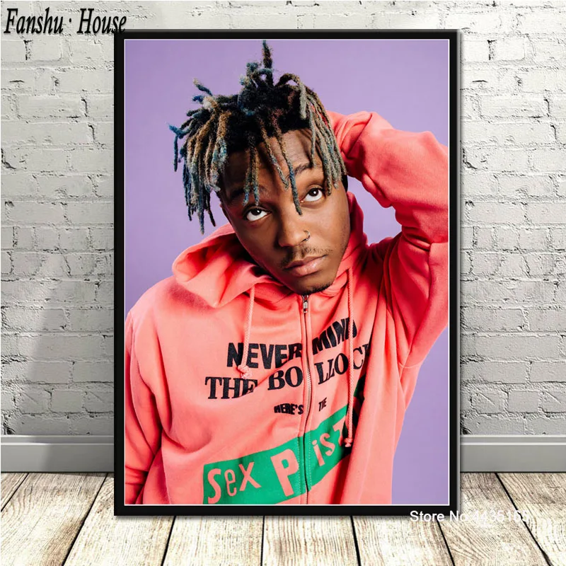 Сок WRLD плакат настенный арт рэпер звезда музыкальный альбом холст живопись плакаты и принты картина для гостиной домашний декор R.I.P