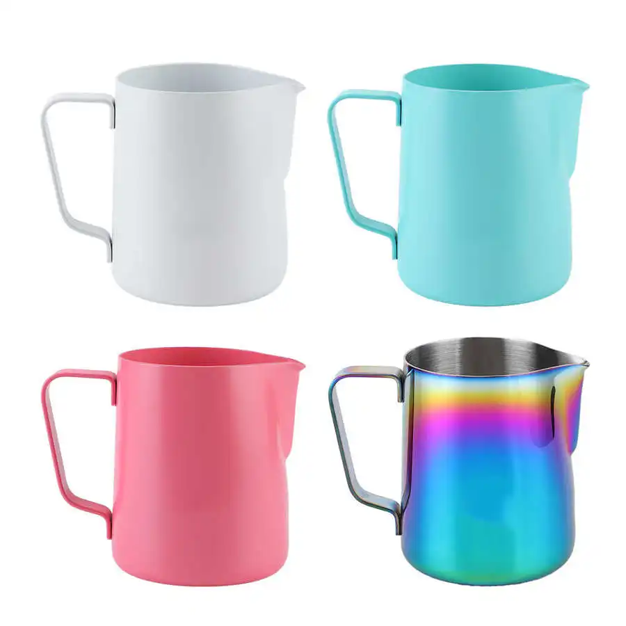 350ml Milk Frothing Jug Stainless Steel Coffee Pitcher Craft Coffee Latte Cream Milk Frothing