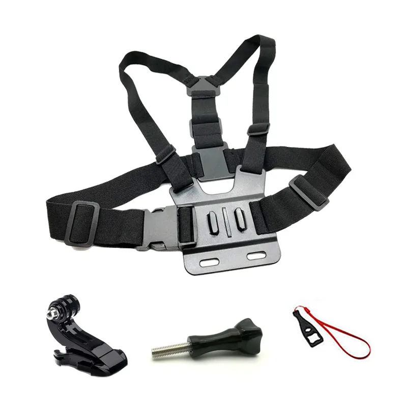 

Straps Mount for Gopro Hero 8 7 6 5 4 Session Kit for Go pro Action Camera Chest Belt for Xiaomi Yi 4K EKEN H9 H9R SJCAM SJ4000