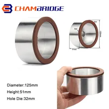 Disque de meulage en diamant en forme de tasse de 5 pouces, disque de polissage pour couteau en alliage d'acier au tungstène, accessoires d'outils abrasifs en céramique