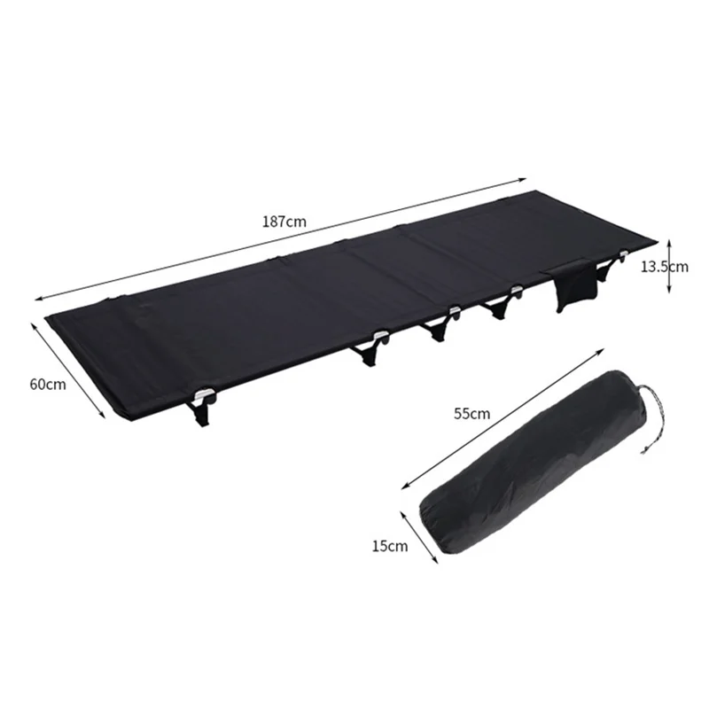 Портативная складная кровать ALWAYSME походная для кемпинга путешествий